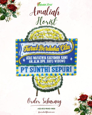 Papan Bunga Duka di Sanggrahan