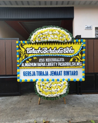 Papan Bunga Duka di Sanggrahan