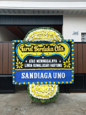 Papan Bunga Duka di Sanggrahan